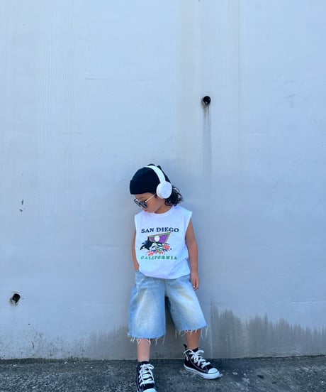 80’ｓ print tank top【90-160cm】