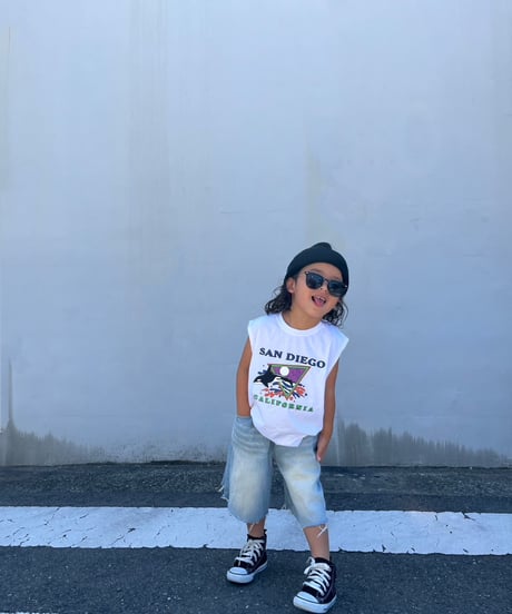 80’ｓ print tank top【90-160cm】