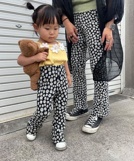 【Melia. original】daisy flare pants -MOM size-