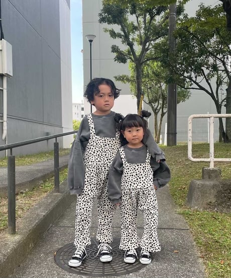 【Melia.original】Dalmatian salopette  -junior-