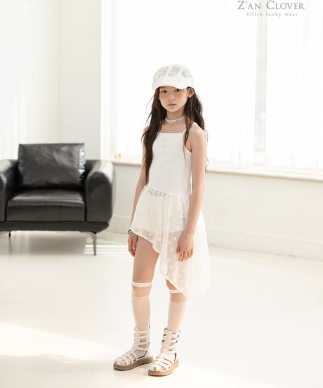 【予約商品】【ZANCLOVR】asymmetry one-piece【70-150cm】