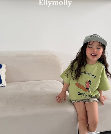 【予約商品】【ELLYMOLLY】surf kids tee【80-150cm】