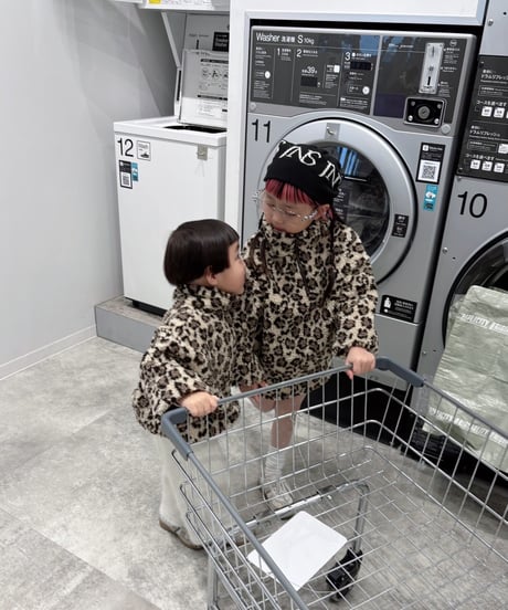 【Melia.original】Leopard half zip setup -スカート-