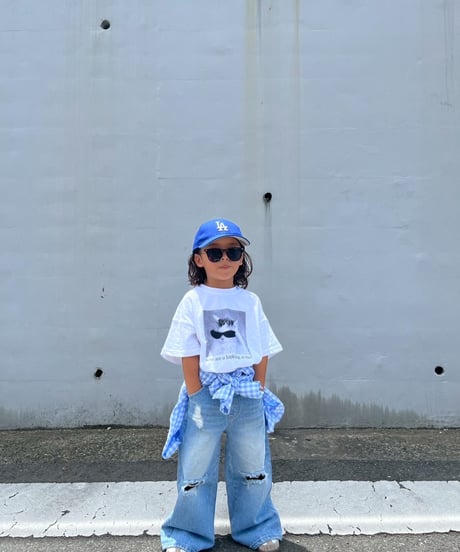 sunglasses cat tee【80-150cm】