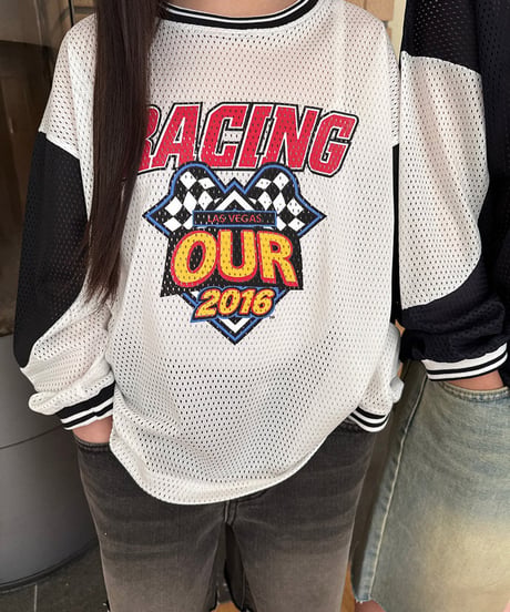 【OUR】racing pullover【90-160cm】