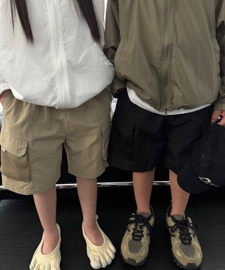 【OUR】mesh cargo short pants【90-160cm】