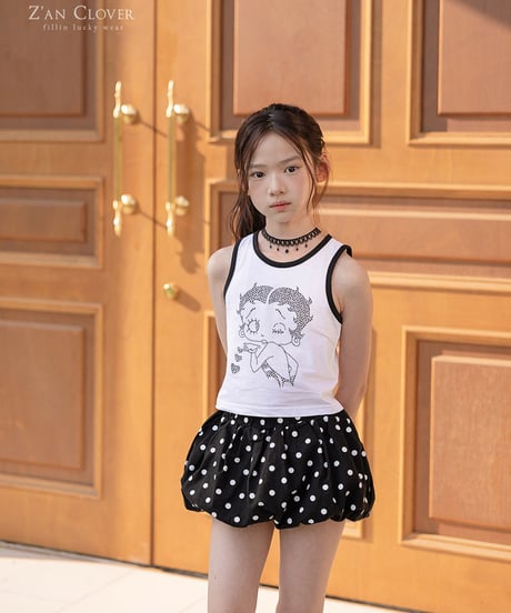 【予約商品】【ZANCLOVR】dot balloon skirt【70-150cm】