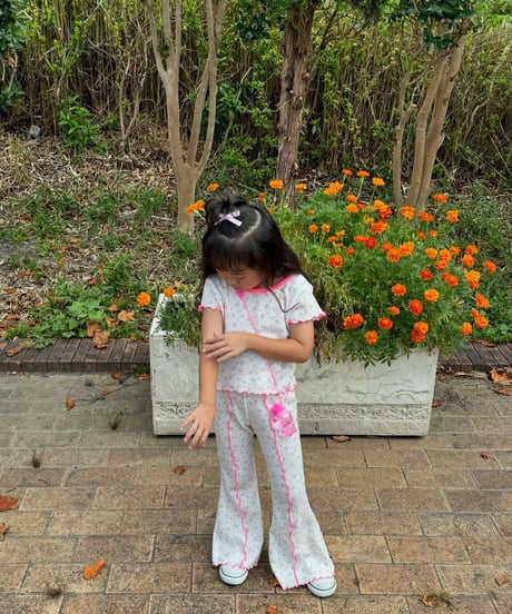 【Melia.original】Flower mellow set up※パンツ※