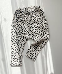 【Melia.original】Dalmatian sarrouel pants -junior-