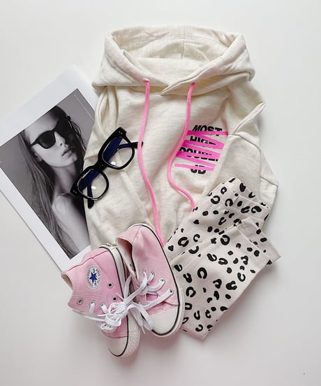 【Melia.original】Simple leopard leggings