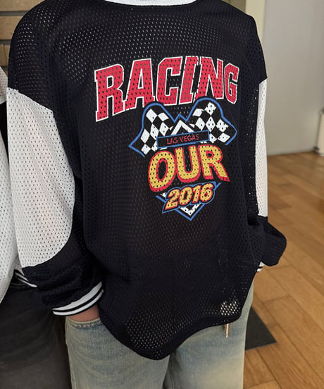 【OUR】racing pullover【90-160cm】