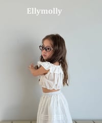 【予約商品】【ELLYMOLLY】3way offshoulder frill blouse【80-130cm】