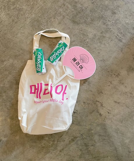 Melia.LOGO TOTE BAG