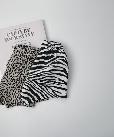 【Melia.original】animal short pants