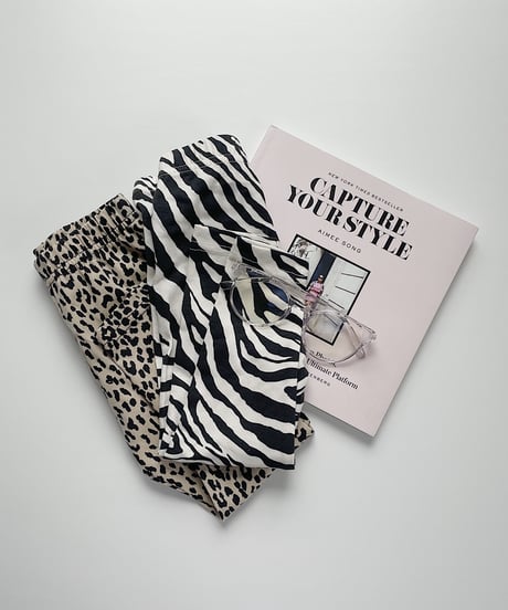 【Melia. Original】animal leggings pants -junior-