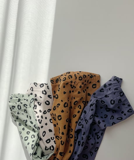 【Melia.original】Simple leopard leggings