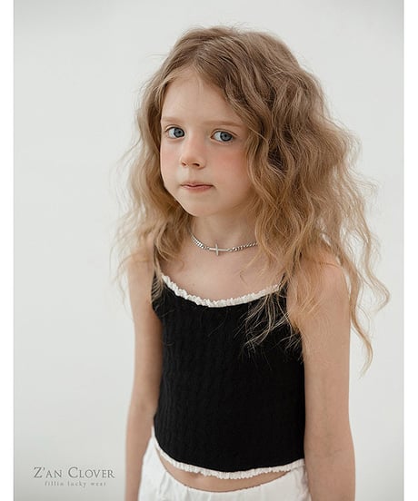 【予約商品】【ZANCLOVER】Simple mini camisole【70-150cm】