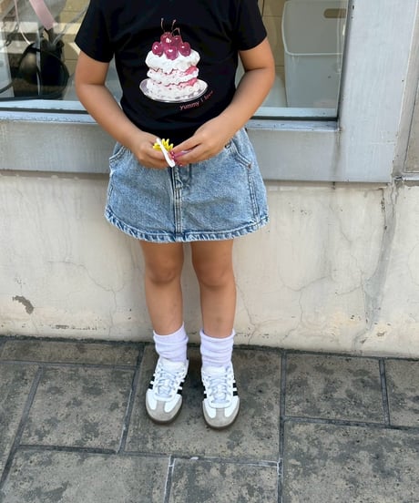 cherry cake short tee【80-150cm】