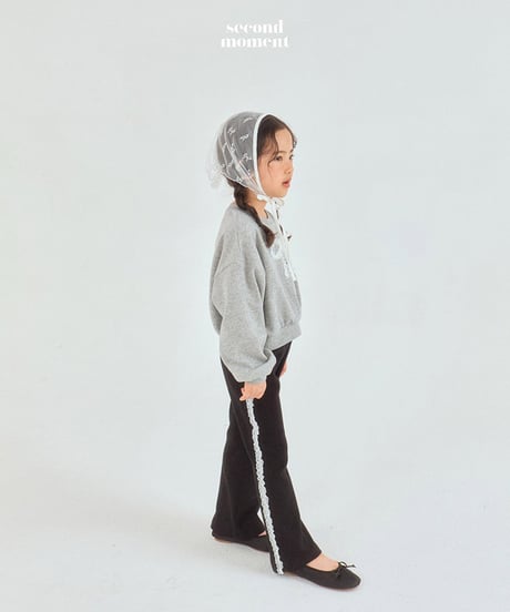 side lace flare pants【90-150㎝】