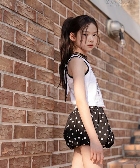 【予約商品】【ZANCLOVR】dot balloon skirt【70-150cm】