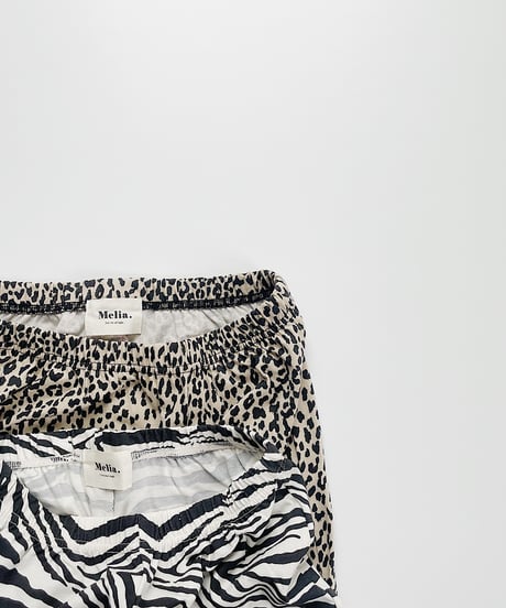 【Melia. Original】animal flare pants -MOM-