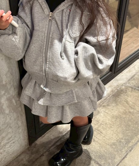 【2025モデル】heart pocket short parka【80cm-130cm】