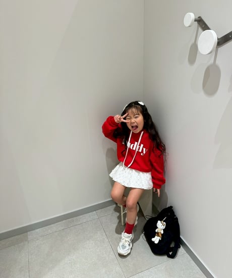 Buddy short hoodie【80-150cm】