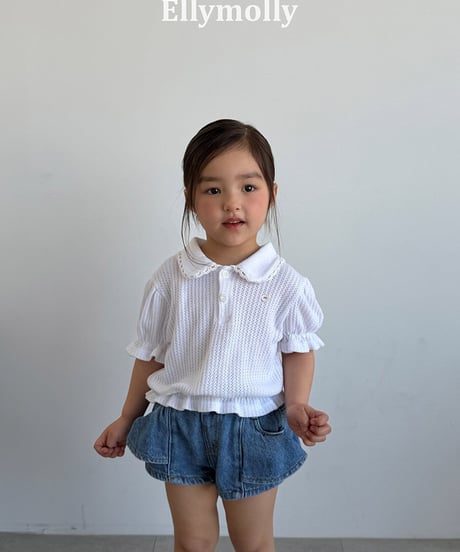 【予約商品】【ELLYMOLLY】frill short pants【80-150cm】