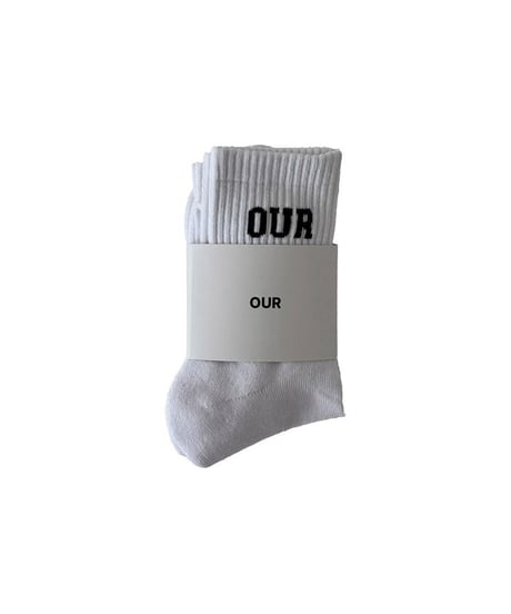 【OUR】LOGO SOCKS 3P SET
