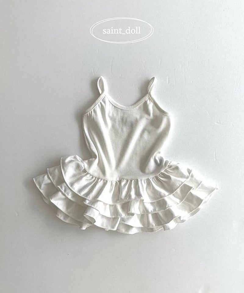 Tiered frill camisole【90-150cm】 | Melia.