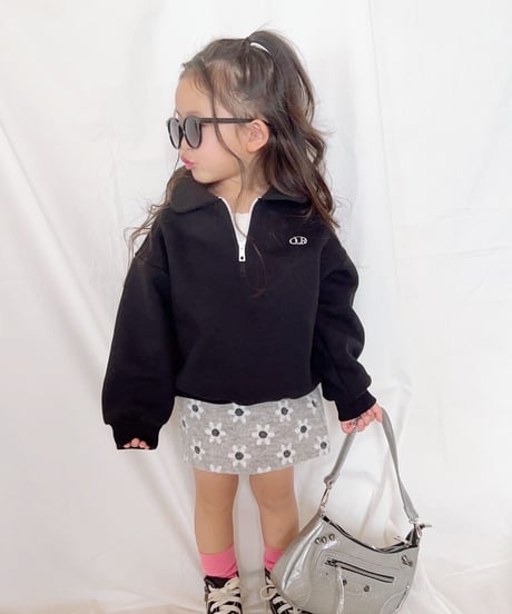 【Melia.original】flower mini skirt