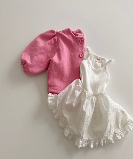 camisole frill one-piece