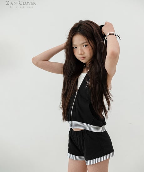 【予約商品】【ZANCLOVER】Simple mini camisole【70-150cm】