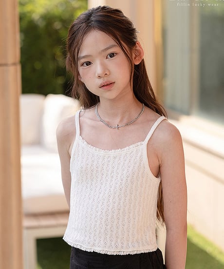 【予約商品】【ZANCLOVER】Simple mini camisole【70-150cm】