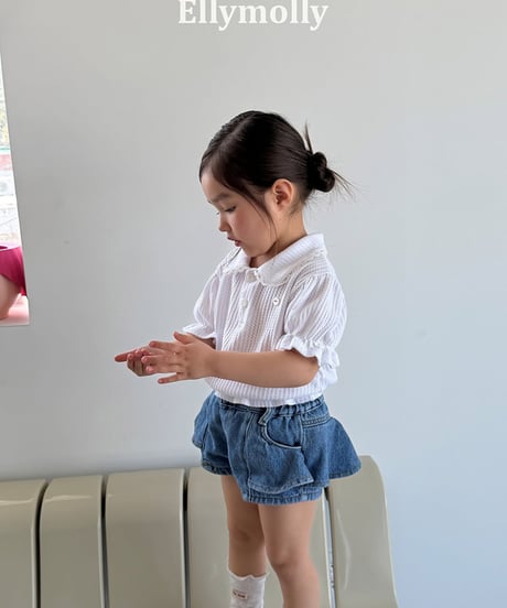 【予約商品】【ELLYMOLLY】frill short pants【80-150cm】