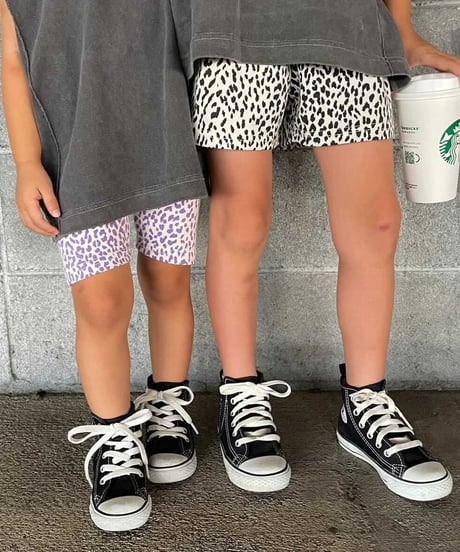 【Melia.original】color leopard short pants