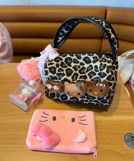 leopard character bag