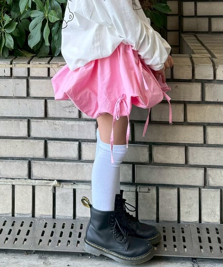 ribbon balloon skirt【100-160㎝】