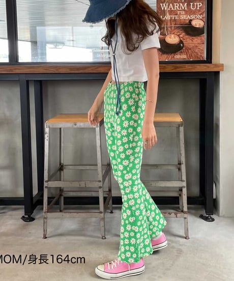 【Melia.original】daisy flare pants VOL. 2 -MOM-