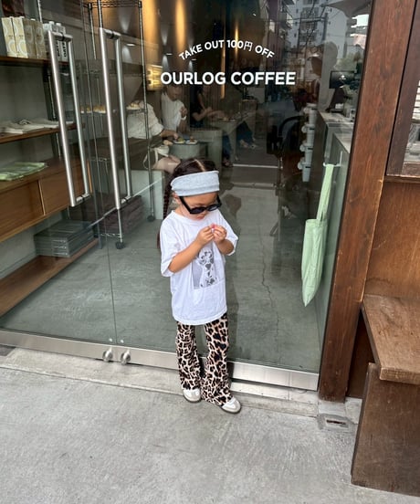 Dalmatian print tee【80-150cm】