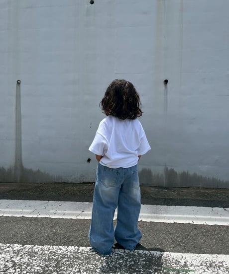 damage denim pants【80-150cm】