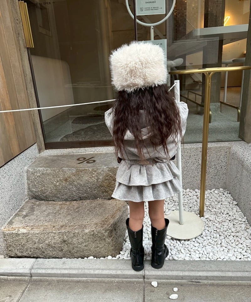 予約商品】sweat frill mini skirt【80-130cm】 | Melia.
