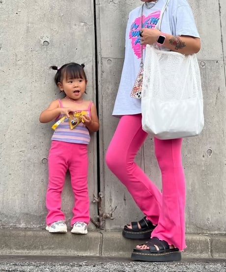 【Melia.original】color flare pants -MOM-