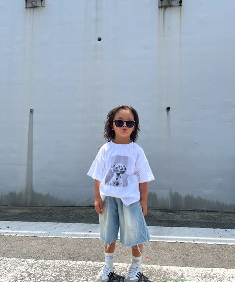 Dalmatian print tee【80-150cm】