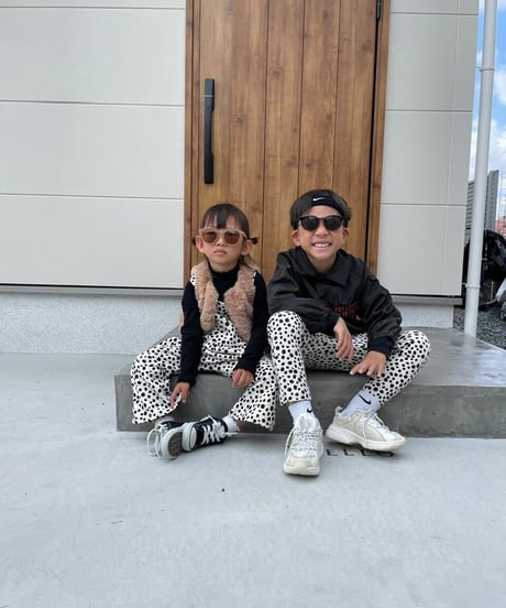 【Melia.original】Dalmatian sarrouel pants -junior-