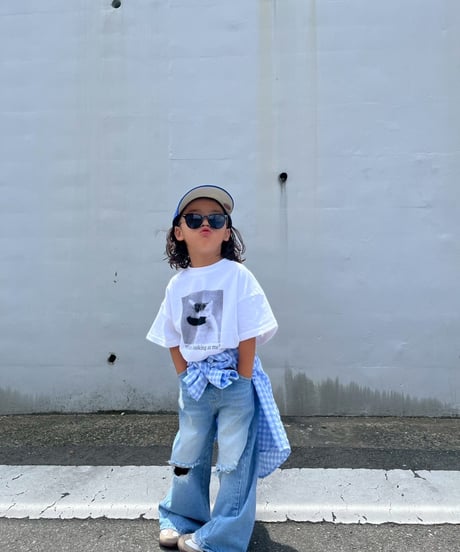 sunglasses cat tee【80-150cm】