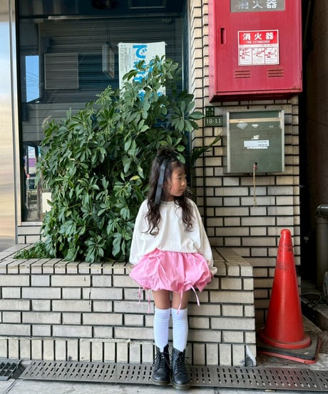ribbon balloon skirt【100-160㎝】