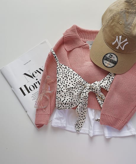【Melia.original】Dalmatian bustier -kids&junior-