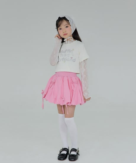 ribbon balloon skirt【100-160㎝】