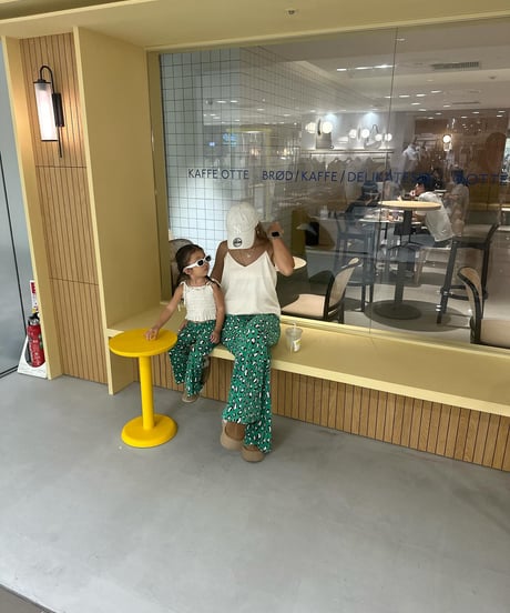 【Melia.original】animal easy flare pants -MOM-